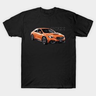 subie VB WRX S4 solar orange T-Shirt